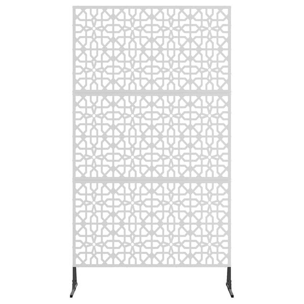 vidaXL Privatumo žaliuzės Pilka 100 x 50 x 180 cm Plienas