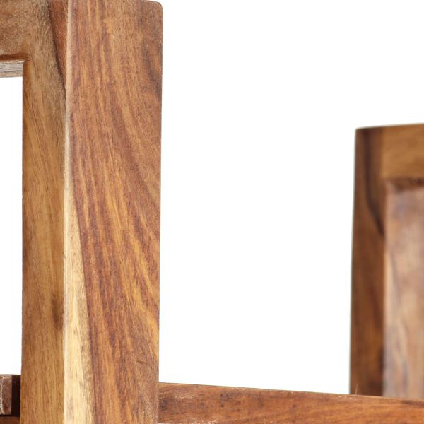 vidaXL Knygų lentyna, 60x38x160cm, rausvosios dalbergijos masyvas