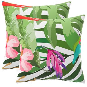vidaXL Pagalvėlės užvalkalas 2 pcs HEERLEN Juoda 30 x 30 cm