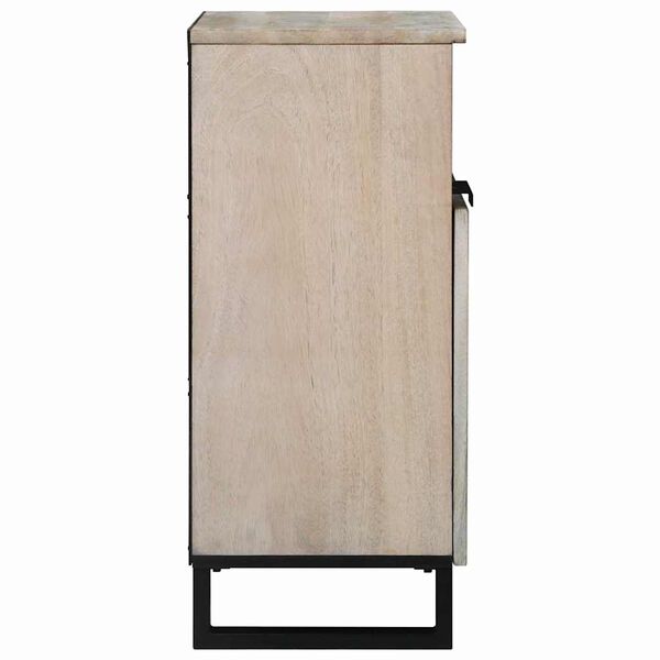 vidaXL Medijų saugojimo spintelės ir stelažai Balta ir juoda