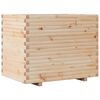 vidaXL Sodo lovelis, 90x60x72,5cm, pu&scaron;ies medienos masyvas