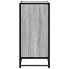 vidaXL Šoninė spintelė, pilka ąžuolo, 68x35x76cm, mediena/metalas