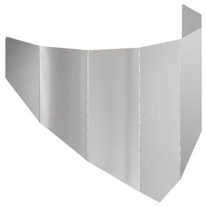 vidaXL Vejo kra&scaron;tas 100 x 45 cm Plienas Sidabrinė