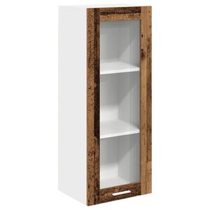 vidaXL Pakabinama spintelė su saugykla Senas medis 40 x 31 x 100 cm