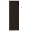 vidaXL Venecijos žaliuzės Tamsiai rudas 80 x 250 cm 35 mm