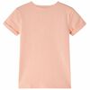 Vaikiški marškinėliai, šviesiai oranžinės spalvos, 92 dydžio