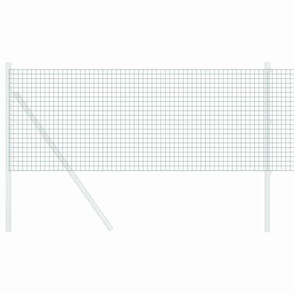 vidaXL Suvirinto vielos tvoros Žalia 0.8 x 50 m