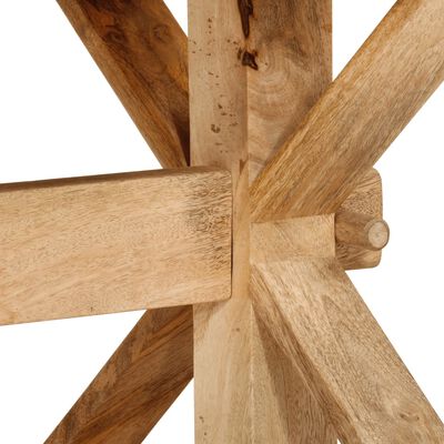 vidaXL Kavos staliukas, 110x52x40cm, mango medienos masyvas