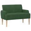 vidaXL Mink&scaron;tas kampas su mygtukų apmu&scaron;alais Džiunglių žalia