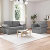 vidaXL Sofa 2 pcs &Scaron;viesiai pilka 155 x 82 x 80 cm audinys