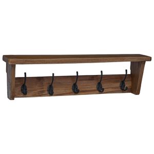 vidaXL Kabykla Ruda 50 x 10 x 14 cm Kietas mahonio mediena