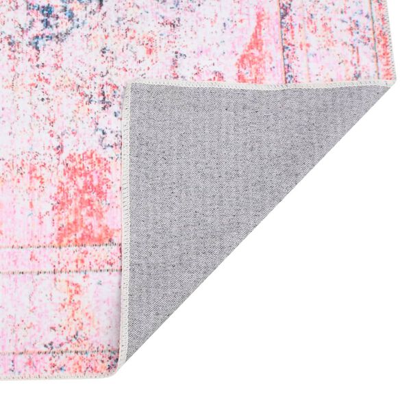 vidaXL Kilimas, įvairiaspalvis, 160x230cm, poliesteris, su ra&scaron;tais