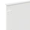 vidaXL Lovos rėmas su stalčių Balta 75 x 190 cm Inžinerinė mediena