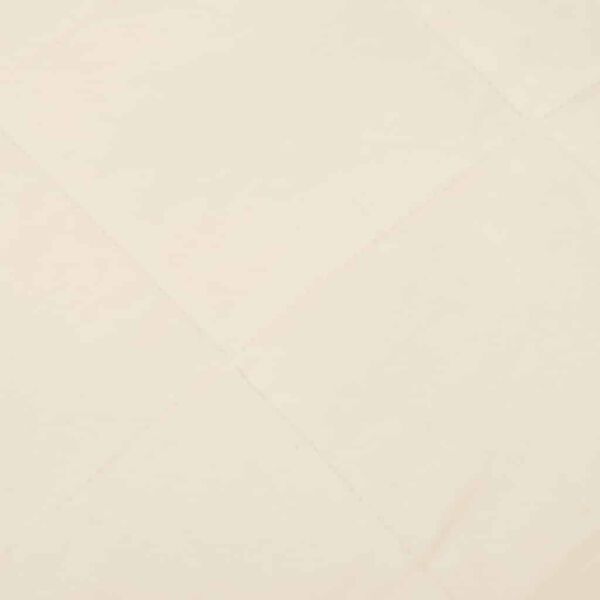 vidaXL Sunki antklodė, šviesi kreminė, 155x220cm, audinys, 11kg