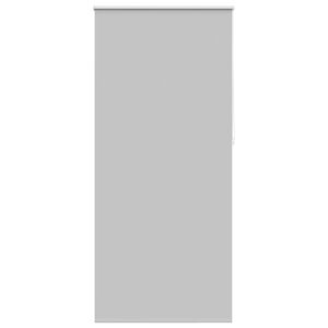 vidaXL Roletas su tamsinančiomis užuolaidomis, 124,4x230 cm, audinys, plotis 120 cm, pilkas