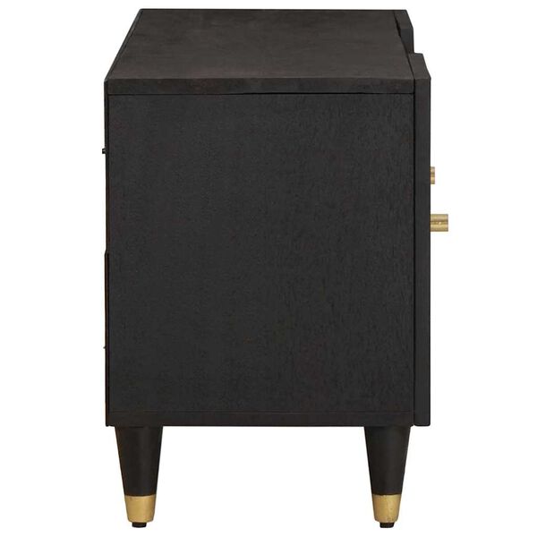 vidaXL Televizoriaus spintelė su lentyna Juoda 105 x 33 x 46 cm