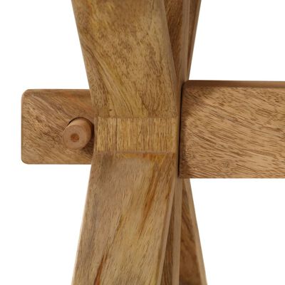 vidaXL Kavos staliukas, 110x60x40cm, mango medienos masyvas