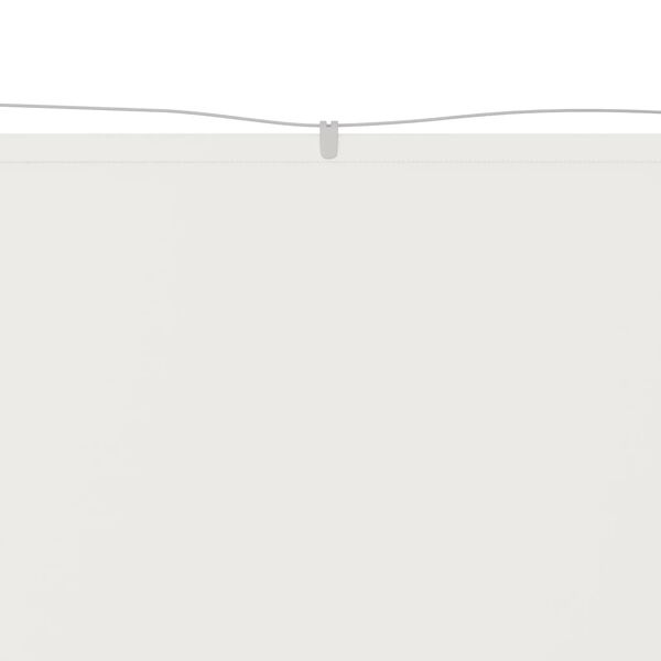 vidaXL Vertikali markizė, baltos spalvos, 140x270cm, oksfordo audinys