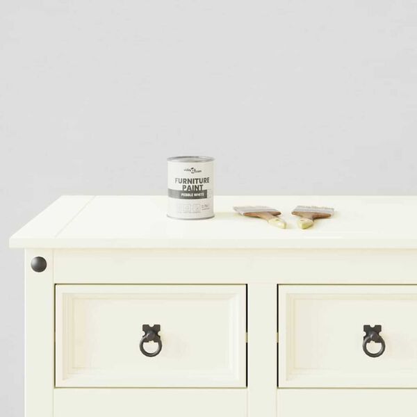 vidaXL Baldų dažai Balta 10 x 10 x 12,2 cm Sienos spausdinimas