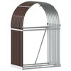 vidaXL Malkų stovas, rudas, 80x45x120 cm, galvanizuotas plienas