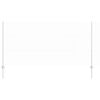 vidaXL Hexagonal Fence with Post 25 x 1,2 m Galvanizuotas plienas