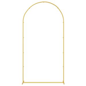 vidaXL Vestuvinis Arklys Auksinė 100 x 39 x 200 cm Plienas