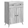 vidaXL Kabalas Pilka sonoma ąžuolo 66 x 34,5 x 90 cm Apdirbta mediena