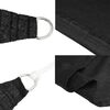 vidaXL Uždanga nuo saulės, juodos spalvos, 2,5x4m, HDPE, 160g/m&sup2;
