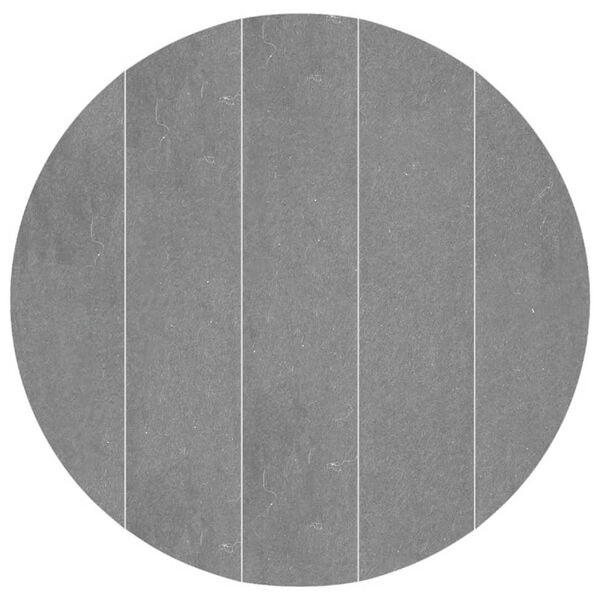 vidaXL Baseino paklotas, pilkas, 550cm, poliesterio geotekstilė