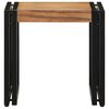 vidaXL Kavos staliukas Ruda 40 x 40 x 38 cm Kietos akacijos mediena