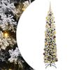 vidaXL Dirbtinė Kalėdų eglutė Žalia 180 cm PVC, plienas ir plastikas