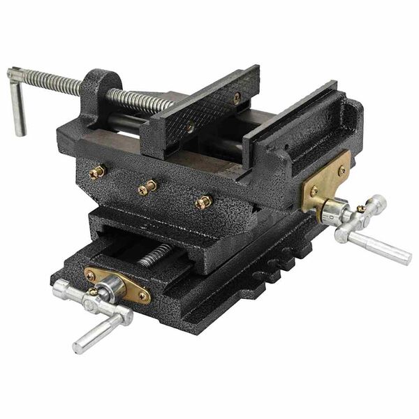 vidaXL Rankinis kryžminio slydimo gręžtuvas-spaustuvas, 150mm