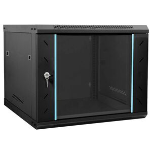 vidaXL Tinklo spinta su saugykla Juoda 60 x 60 x 50 cm Plienas