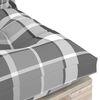 vidaXL Keturvietė sodo sofa i&scaron; palečių su pagalvėlėmis, pu&scaron;ies mediena