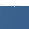 vidaXL Vertikali markizė, mėlynos spalvos, 140x800cm, oksfordo audinys