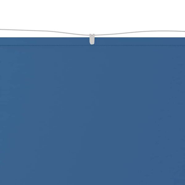 vidaXL Vertikali markizė, mėlynos spalvos, 140x800cm, oksfordo audinys