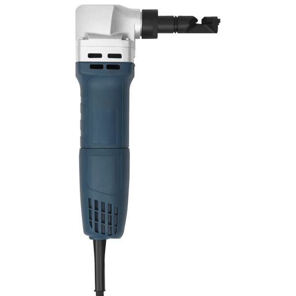 vidaXL Elektrinės i&scaron;kertančios lak&scaron;tinio metalo žirklės, 600W