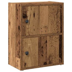 vidaXL Knygų spinta, sendintos medienos, 40x24x52cm, apdirbta mediena