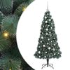 vidaXL Žalia 150 cm PET