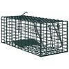 vidaXL Gyvūnų spąstai Žalia 31 x 13 x 12cm Plienas