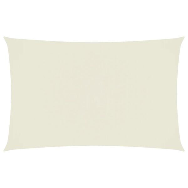 vidaXL Uždanga nuo saulės, kreminė, 4x7m, oksfordo audinys