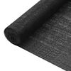 vidaXL Privatumo suteikiantis tinklelis, juodas, 3,6x25m, HDPE, 75g/m&sup2;