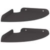 vidaXL Plūduriuojanti lentyna su lentyna 2 pcs Juodas 18 x 18 x 2 cm