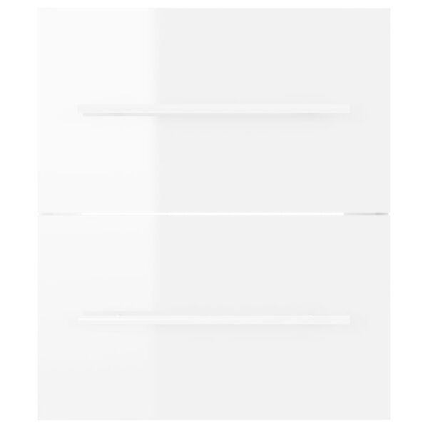 vidaXL Praustuvo spintelė su įmontuotu praustuvu, balta, mediena