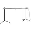 vidaXL Automatinė kepsninė su varikliu, 150x46,5x82,5cm, plienas