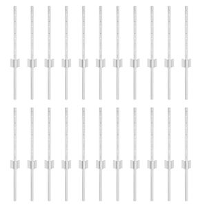 vidaXL Tvorelių stulpai 22 pcs Sidabro 80 cm Plienas