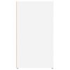 vidaXL &Scaron;oninė spintelė, balta, 100x33x59,5cm, apdirbta mediena