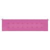 vidaXL Sodo suoliuko pagalvėlė, rožinės spalvos, 200x50x4cm, audinys