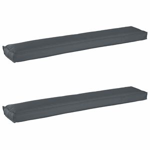 vidaXL Pallet pagalvių rinkinys 2 vnt. Oksfordo audinys Antracito