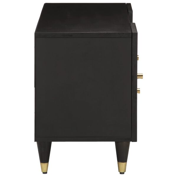 vidaXL Televizoriaus spintelė, 105x33x46cm, mango medienos masyvas